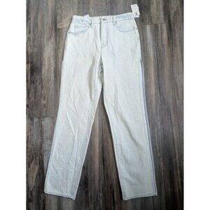 NWT Good American Women's Good Boy Jeans 8/29 Thigh-high side slit 32.5" Inseam